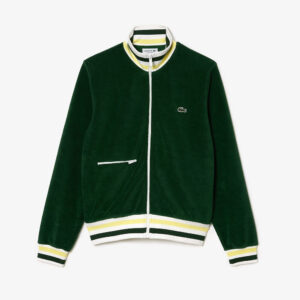 MENSWEAR | Lacoste Paris Zipped High Neck Terry Sweatshirt