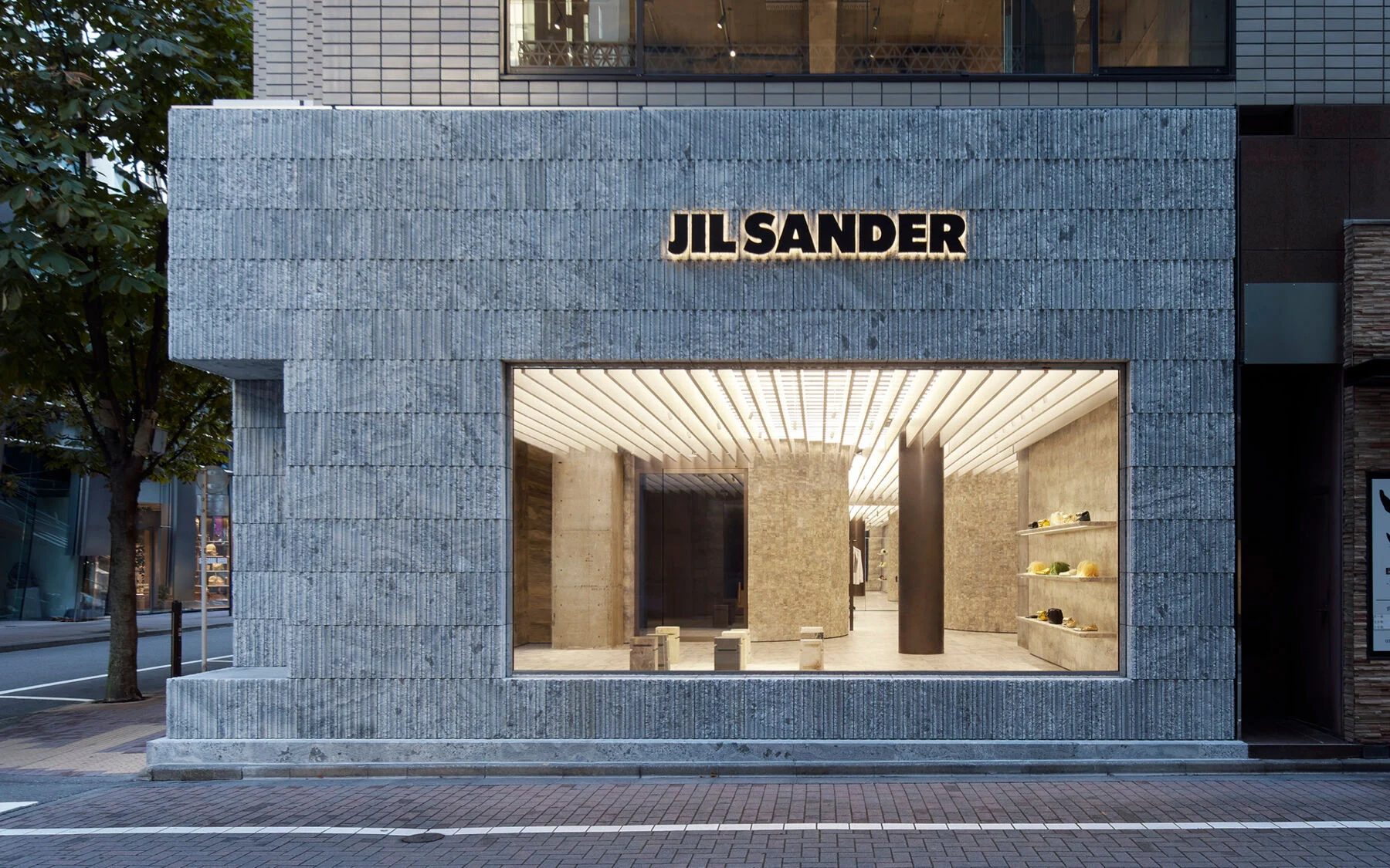 JIL SANDER OPENS NEW FLAGSHIP STORE IN TOKYO JIL SANDER GINZA