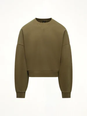 MENSWEAR | ENTIRE STUDIOS Box Sweatshirt in Military