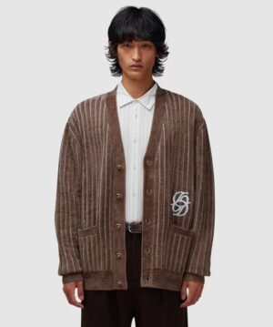 Drôle de Monsieur Monogrammed cardigan