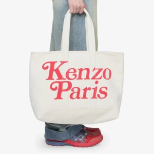 MENSWEAR | KENZO Utility Canvas Tote Bag Large Ecru