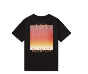 MENSWEAR| CASABLANCA Gradient Square Short Sleeve T-Shirt