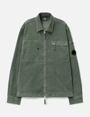 C.P. Company Corduroy Lens Zipped Overshirt
