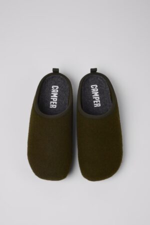 CAMPER Green Slippers for Men
