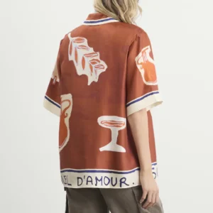 WOMENSWEAR | ALÉMAIS Soleil D’Amour Silk Shirt