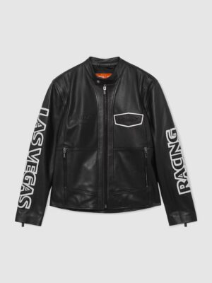 MENSWEAR | REISS McLaren F1 Team Las Vegas Biker Jacket