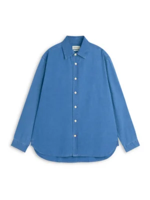 MENSWEAR | OLIVER SPENCER Long Sleeve Shirt Wylie Indigo Light
