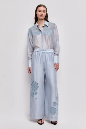 WOMENSWEAR | AJE Gia Embroidered Pant