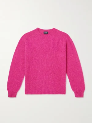 MENSWEAR | DRAKE’S HIM Shetland Wool Sweater