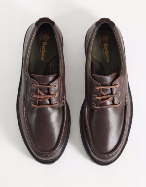 MENSWEAR | Barbour Paxton Derby suede leather